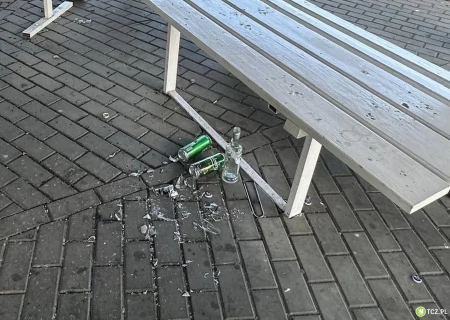 Tczew - Chuligański wybryk na Górkach. Mogli spalić wiatę