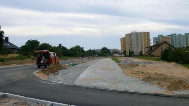 Tczew - Ul. Nowosuchostrzycka. Prace wchodzą w ostatni etap