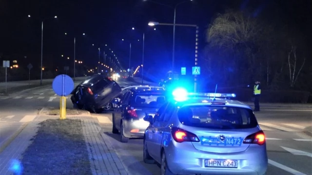 Tczew - Zatrzymane prawo jazdy po wypadku na al. Kociewskiej