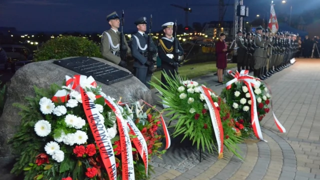 Tczew - Andrzej Duda: "Największe znaczenie strategiczne miało to, co działo się tutaj, w Tczewie i Szymankowie"