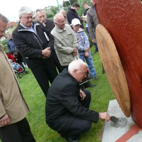 Tczew - Skwer na upamiętnienie jubileuszu