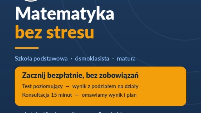 Tczew - Korepetycje z matematyki online