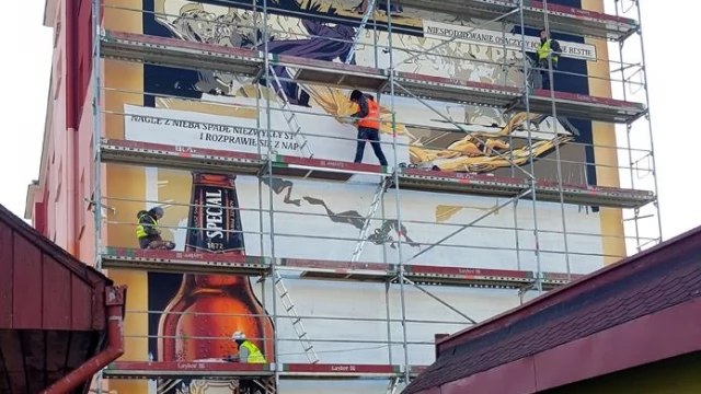 Tczew - Mural czy reklama?