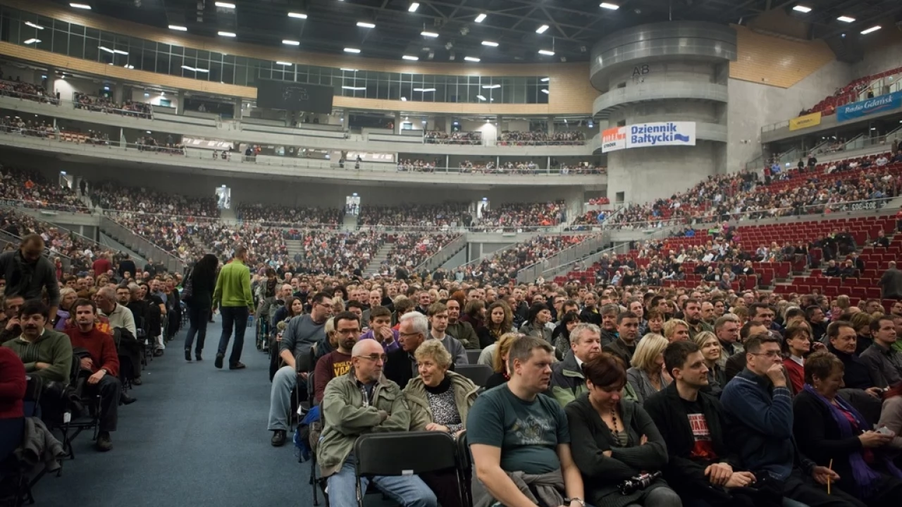 Tczew - Jean Michael Jarre - koncert w hali Ergo Arena