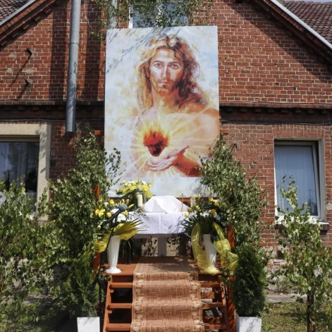 Tczew - Boże Ciało - procesja z Najświętszym Sakramentem