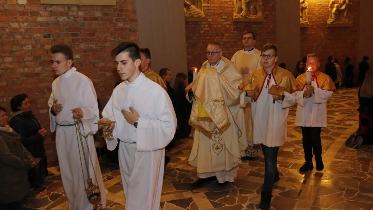 Tczew - Wielki Czwartek w parafii NMP Matki Kościoła