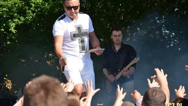 Tczew - Celebryci na VIII Kociewskich  Igrzyskach Sportowych  Osób Niepełnosprawnych w Pelplinie