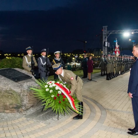 Tczew - 79. rocznica wybuchu II wojny światowej z udziałem prezydenta RP, Andrzeja Dudy