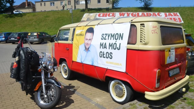 Tczew - Szymon Hołownia w Tczewie. "Ten most musi przejąć skarb państwa"