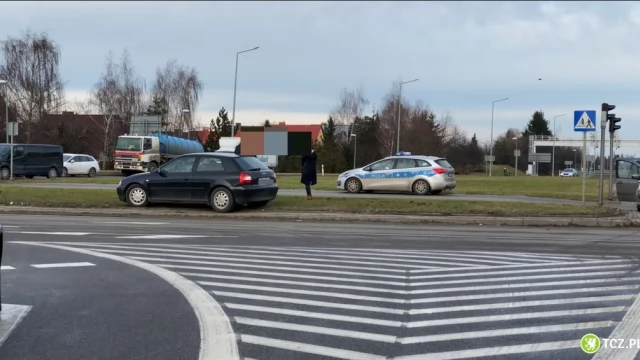 Tczew - Kolejna stłuczka na skrzyżowaniu alei Solidarności i ulicy Jagiellońskiej [WIDEO]