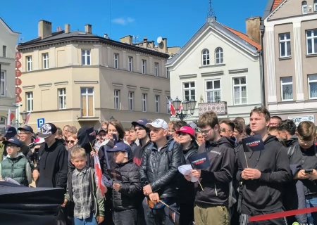 Tczew - Sławomir Mentzen w Tczewie "Klasa polityczna nam nie wyszła"