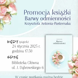 Tczew - Promocja książki "Barwy odmienności"