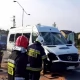 Tczew - Zderzenie busa z osobówką. Kilkanaście osób w szpitalu, trwa akcja ratunkowa