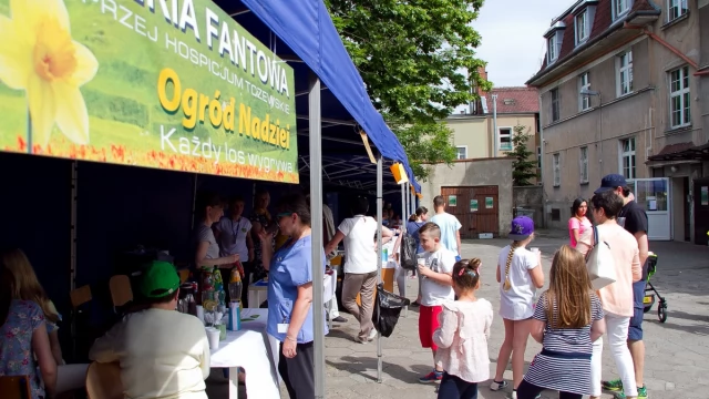 Tczew - "Ogród  nadziei". Zbierali dla tczewskiego hospicjum