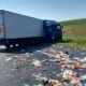 Tczew - Rozsypane butelki na autostradzie - uwaga na utrudnienia na A1 [FOTO]