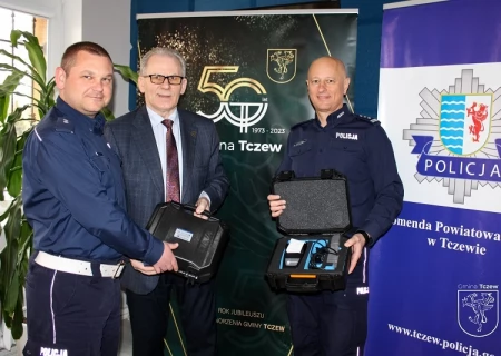 Tczew - Policjanci mają nowe alkomaty