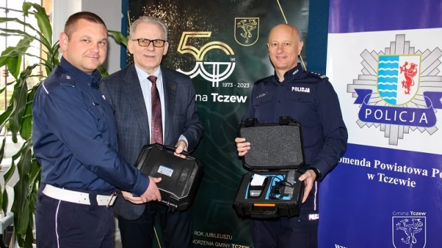 Tczew - Policjanci mają nowe alkomaty
