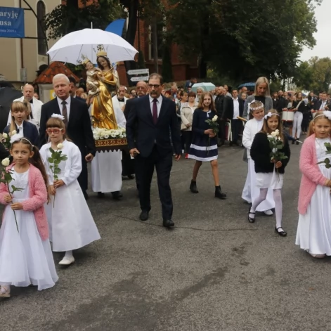 Tczew - Tczewianie na odpuście w Piasecznie