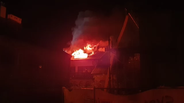 Tczew - Nocny pożar na Suchostrzygach. Ewakuowano trzech bezdomnych