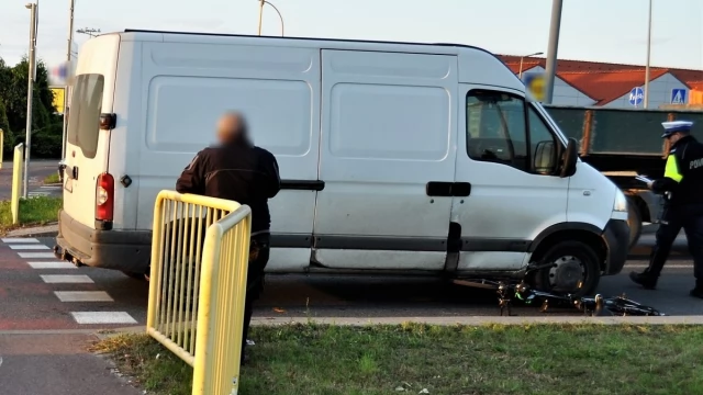 Tczew - Rowerzystka potrącona na przejeździe