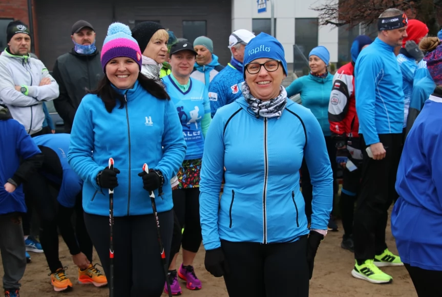 Tczew - Parkrun na niebiesko
