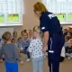 Tczew - Policjantki spotkały się z przedszkolakami