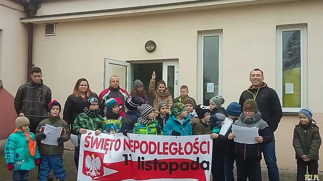 Tczew - Obchody Święta Niepodległości w Lubiszewie. Z mapą i patriotycznie