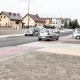 Tczew - Obrońców Tczewa. Był błotnisty trakt, jest nowa ulica, ścieżka dla rowerów...