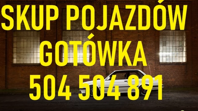 Tczew - Skup Aut tel.504504891Osobowe, Dostawcze inne złom