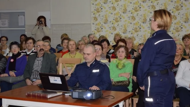 Tczew - Z seniorami o bezpieczeństwie
