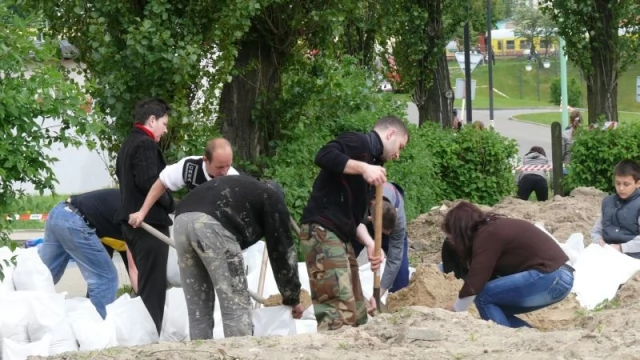 Tczew - 10 lat temu przez Tczew przeszła "wielka woda"