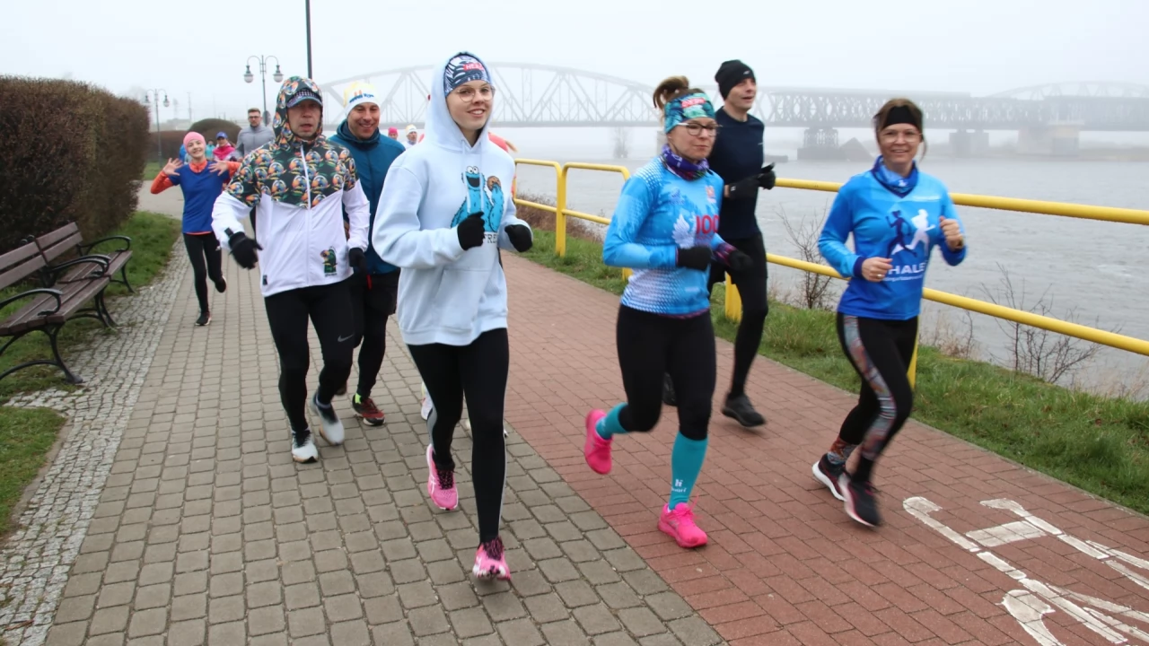Tczew - Parkrun na niebiesko