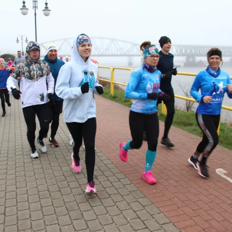 Tczew - Parkrun na niebiesko