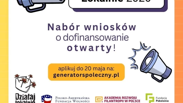 Tczew - Konkurs grantowy Działaj Lokalnie 2026 otwarty