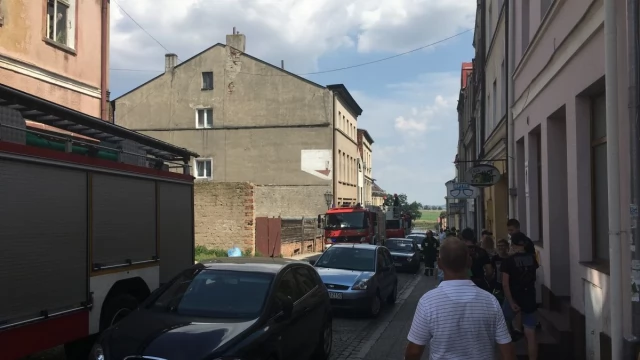 Tczew - Zadymienie w jednej z kamienic na Podgórnej