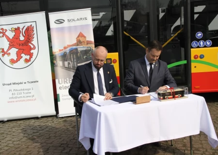 Tczew - Solarisy będą wozić tczewian