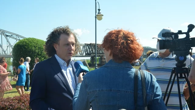 Tczew - Rafał Trzaskowski: "Zadbam, by Most Tczewski stał się filią Muzeum II Wojny Światowej"