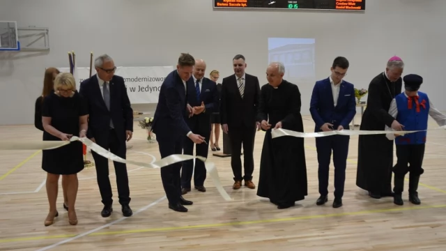 Tczew - Pelplinianie cieszą się ze zmodernizowanej hali