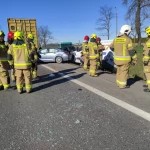 Tczew - Wypadek w Subkowach. Jedna osoba w szpitalu