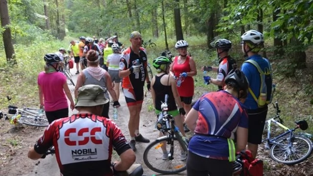 Tczew - Już osiemnasty raz rowerzyści przemierzali najciekawsze zakątki Kociewia