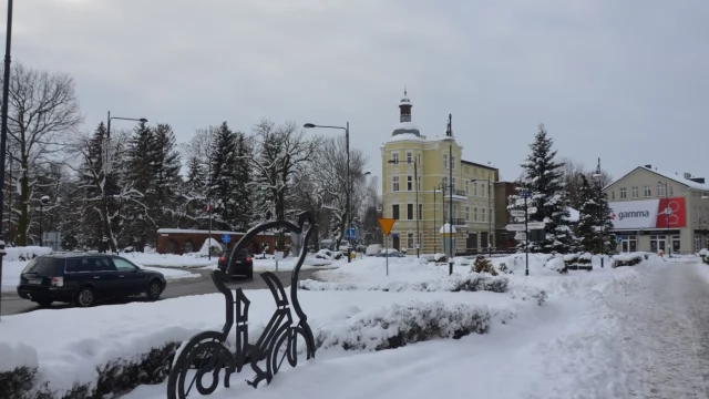 Tczew - Napadało białego puchu, jeszcze go przybędzie. Potem mróz