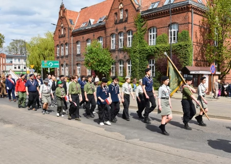 Tczew - Tczew uczcił 234. rocznicę uchwalenia Konstytucji 3 Maja