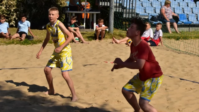 Tczew - Plażowe rozgrywki ruszyły