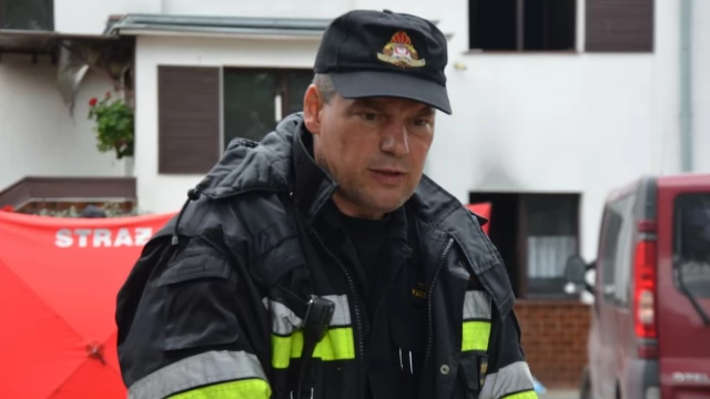 Tczew - Pożar w Maleninie. Nie żyją dwie osoby [FOTO, WIDEO]