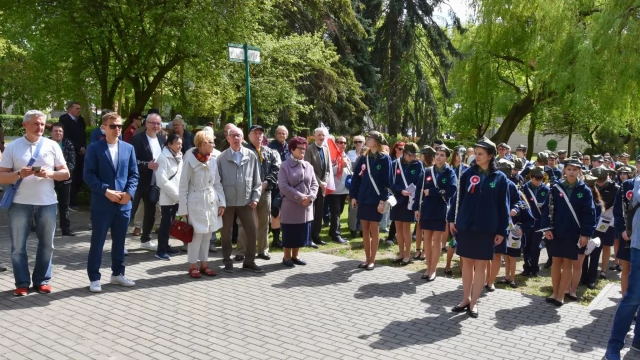 Tczew - Tczew uczcił 234. rocznicę uchwalenia Konstytucji 3 Maja