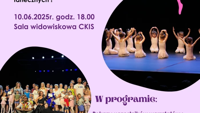Tczew - Taneczny Wieczór Premier - zakończenie warsztatów tanecznych