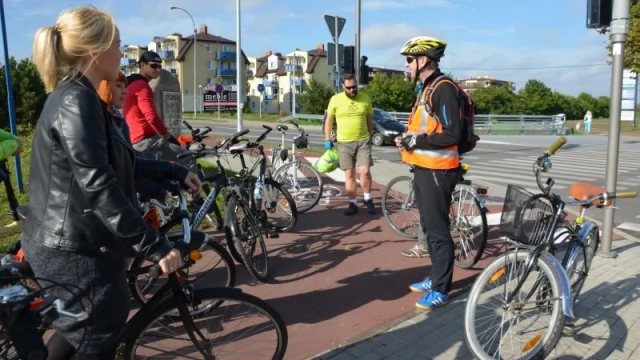 Tczew - Specjalny zespół rowerowy testował nową infrastrukturę