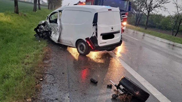 Tczew - Poranny wypadek w Zajączkowie
