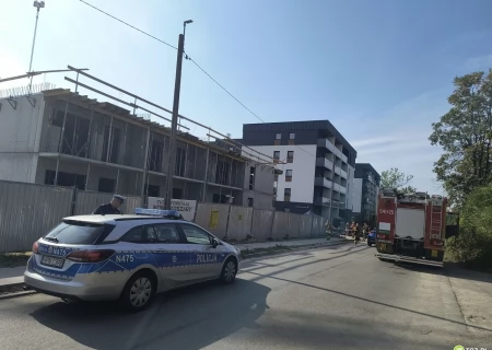 Tczew - Wypadek na budowie. W części miasta nie ma prądu