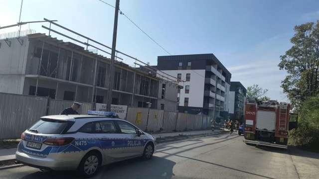 Tczew - Wypadek na budowie. W części miasta nie ma prądu